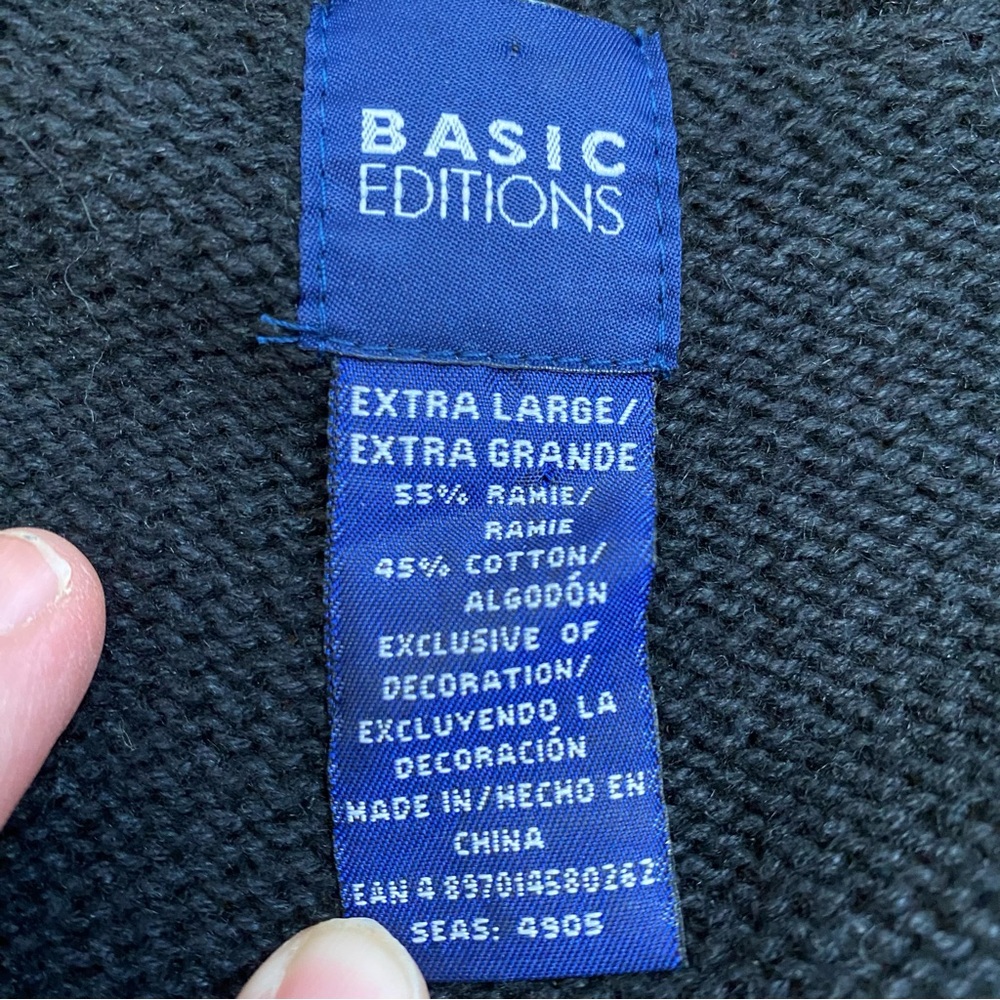 Vintage Basic Editions Fall Themed Sweater Vest U… - image 4